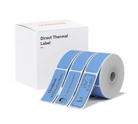 NIIMBOT Étiquettes thermo autocollantes, papier thermique pour imprimante d'étiquettes 12 x 40 mm compatible avec les imprimantes d'étiquettes D110 D11 D101, 160 étiquettes/rouleau (lot de 3 rouleaux