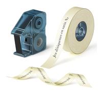NIIMBOT Jeu de rubans pour étiqueteuses N1, Étiquette pour l'emballage de cadeaux, rubans de soie pour étiquettes de vêtements