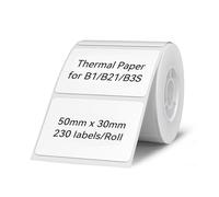 Niimbot Étiquettes en rouleau A2A88358101 50 x 30 mm blanc 230 pièces