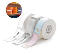 NIIMBOT Lot de 3 rouleaux d'autocollants nominatifs pour enfants D11/D110/D101, étiquettes imperméables pour objets, idéales pour la crèche, la maternelle, l'école