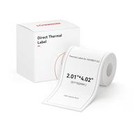 NIIMBOT Lot de 300 étiquettes autocollantes grand rouleau d'étiquettes, 51 x 102 mm, compatibles avec imprimante de bureau NIIMBOT K3, ruban thermique pour adresse postale, code-barres, bureau