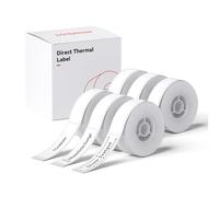 NIIMBOT Lot de 6 rouleaux d'étiquettes autocollantes thermiques 15 x 50 mm compatible avec imprimante d'étiquettes D110 D11 D101