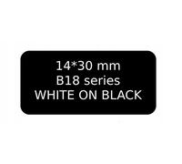 .NIIMBOT pour IMPRIMANTE B18 14*30 NOIR Impression blanche