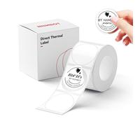 NIIMBOT Rondes Etiquette Pour B1 B21 B3S, Autocollantes Etiquette 40x40mm,180 Pcs