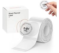 NIIMBOT Rondes Étiquettes, Autocollantes Etiquette Pour B1 B21 B3S,31x31mm, 210PCS, Transparent