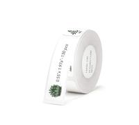 NIIMBOT Ruban adhésif pour D11/D110/D101/H1S, étiquette thermique à motif végétal 0.55 "x1.97"(14x50mm), 130 par rouleau