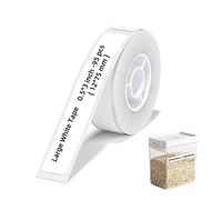 NIIMBOT Ruban adhésif pour papier thermique D11/D110/D101/H1S 0.47 "x2.95"(12x75mm),Autocollant pour l'organisation de la maison et du bureau, 1 rouleau de 95