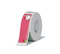 NIIMBOT Ruban d'étiquetage de Noël D110 - Ruban d'étiquetage autocollant D11 - 14 x 50 mm - 130 étiquettes/rouleau