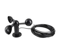 Niiyen Capteur anémomètre two de Vitesse du Vent, avec câble résistant à l'eau de 8 m Trou de Montage de 4 cm Anti-interférence 3 Tasses détecteur de Vitesse du Vent, pour