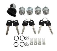 Niiyen Car Door Lock Cylinder Key Set 1L3Z 11582 A Ignition Switch Lock Key Kit Replacement For Ford Excursion 2000 to 2005