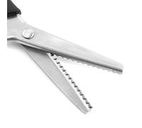 Niiyen Ciseaux à cranter à Bords triangulaires en Tissu Ciseaux à cranter à Bords triangulaires décoratifs Ciseaux Clipper 3 5 7 mm, Ciseaux à cranter Professionnels pour la Couture(5 mm)