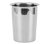 Niiyen Kitchen Utensil Holderm, Multipurpose Large Capacity Mess Proof 304 Stainless Steel Utensil Holder, for Countertop (Without Holes)