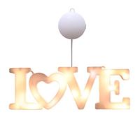 Niiyen LED Love Letter Lettre, I Love You Light Up Propulosing Decorations Set, Romantic Vibe Heart Letter Light Up, coloré Facile à accrocher pour Le Mariage décoratif