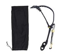 Niiyen Saxophone Double Shoulder Neck Strap, Adjustable Alto Tenor Saxophone Shoulder Strap, for Children