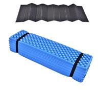 Niiyen Tapis en Mousse Pliable, Tapis de Couchage de Camping en Plein air Pliant, Tapis de Repos imperméable, Tapis de Camping en Mousse d'extérieur, Tapis de Couchage pour Tente de Plage(Bleu)