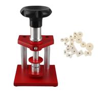 Niiyen Type de vis précis lunette en cristal outil de presse de couverture arrière de montre, avec 20 matrices de réparation de pressage