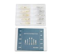 Niiyen Watch Hands Remplacement, pour 2035 PC21 SL68 Quartz Mouvement Mouvement Metal Watch Hands Set (Luminous Gold)