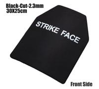 Nij Iiia 10 ""X 12"" Anti-Balle Anti-Coups De Couteau Plaque En Acier Composite Pour Gilet De Sécurité Tactique Panneau D'armure Corporelle Balistique 25x30 Cm - Type 30x25cm-Cut
