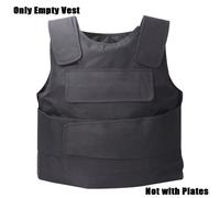 Nij Iiia 10 ""X 12"" Anti-Balle Anti-Coups De Couteau Plaque En Acier Composite Pour Gilet De Sécurité Tactique Panneau D'armure Corporelle Balistique 25x30 Cm - Type Steelplate-Vest