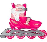 Nijdam - Guichet des fleurs - Patin en ligne 3 en 1 - Réglable