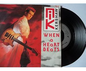 NIK KERSHAW - WHEN A HEART BEATS - pressed in germany - 7 inch vinyl / 45