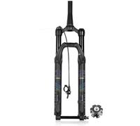 NIKANXIA Fourche à air VTT 27,5/29" 1-1/2" Conique 120mm de débattement | Axe traversant 15x100mm, compatible frein à disque, amortissement réglable