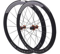NIKANXIA Roues Carbone Vélo de Route 700C 30/40/50mm 7-12 Vitesses