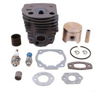 Nikasil Kit de piston de cylindre avec alésage de 46 mm pour 50 51 55 Rancher Pièces de rechange avec joint d'étanchéité et palier de soupape