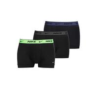 Nike 0000KE1008 Trunk Boxer pour Homme Noir/Vert Citron WB/Thun Blue WB/Lt Grey WB XS