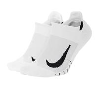 Nike 2 paires Multiplier No-Show Blanc S