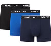 Nike Everyday Cotton Stretch Trunks 3Pk pour Homme Obsidian/Game Royal/Black XL