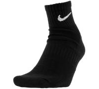 Nike 3 Pack Quarter Xl Unisexe - Chaussettes, Noir - Taille One Size Black One Size