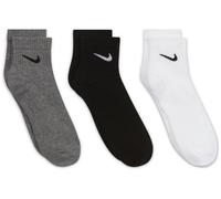 Nike 3 paires Everyday Lightweight Ankle Noir L