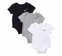 Nike Kids Swoosh Short Sleeve Body 3 Units Multicolore 9 Months Enfants