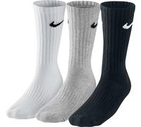 Nike 3PPK VALUE COTTON CREW-SMLX Chaussettes XL Blanc