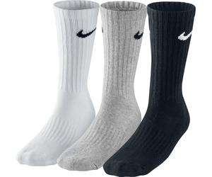 Nike 3PPK VALUE COTTON CREW-SMLX Chaussettes XL Blanc