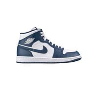 Nike 554724 Homme Chaussures de Basketball, Blanc (White/MTLC Gold/Obsidian 174), 43 EU