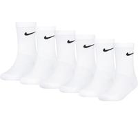Nike 6 Pack Of Crew Socks Childrens Blanc C9.5-2.5 Unisex