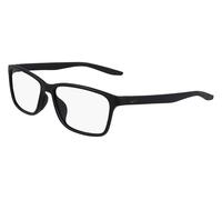 Nike 7118 Prescription Eyewear Frames, Matte Black, 55