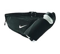 Nike 9038/149 Large Bottle Belt 22o Bouteille Unisex-Adult, 082 Black/Black/Silver, 1size