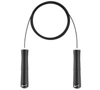 Nike 9339/56 Fundamental Speed Rope Matériel Entrainement Saut Adulte Unisexe, Black/Volt, Taille Unique