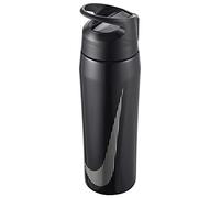 Nike 9341/54 SS HYPERCHARGE Straw Bottle Bouteille d'eau Adulte Unisexe, 074 Metallic Black/Anthracite, Taille Unique