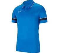 Nike Academy 21 Polo, Bleu Roi/Blanc/Obsidienne/Blanc, S Homme