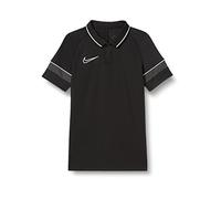 Nike Academy 21 Polo, Noir/Blanc/Anthracite/Blanc, 7-8 Ans Mixte