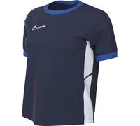 Nike Academy 25 Haut De Foot À Manches Courtes Dri-Fit pour Femme, Midnight Navy/Royal Blue/White/White, FZ9756-410, XS