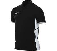 Nike Academy 25 Polo De Football À Manches Courtes Dri-Fit pour Hommes, Black/Wolf Grey/White/White, FZ9759-010, XS