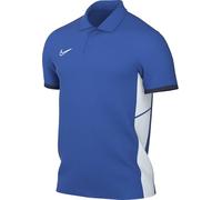 Nike Academy 25 Polo De Football À Manches Courtes Dri-Fit pour Hommes, Royal Blue/Midnight Navy/White/White, FZ9759-463, XS