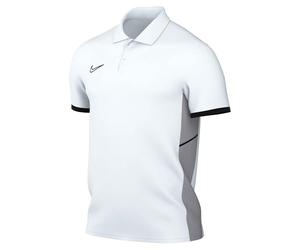 Nike Academy 25 Polo De Football À Manches Courtes Dri-Fit pour Hommes, White/Black/Wolf Grey/Black, FZ9759-100, 3XL