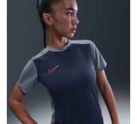 Nike Academy Football Shirt Womens Bleu/Gris 8 (XS) Female