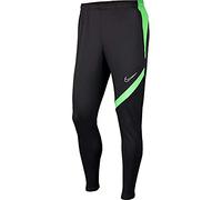 Nike Academy Pro Knit Pant KPZ Pantalons Mixte Enfant, Anthracite/Rayures Vertes (Blanches), FR : L (Taille Fabricant : L)